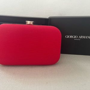 Authentic Giorgio Armani Clutch Case Bag (New)